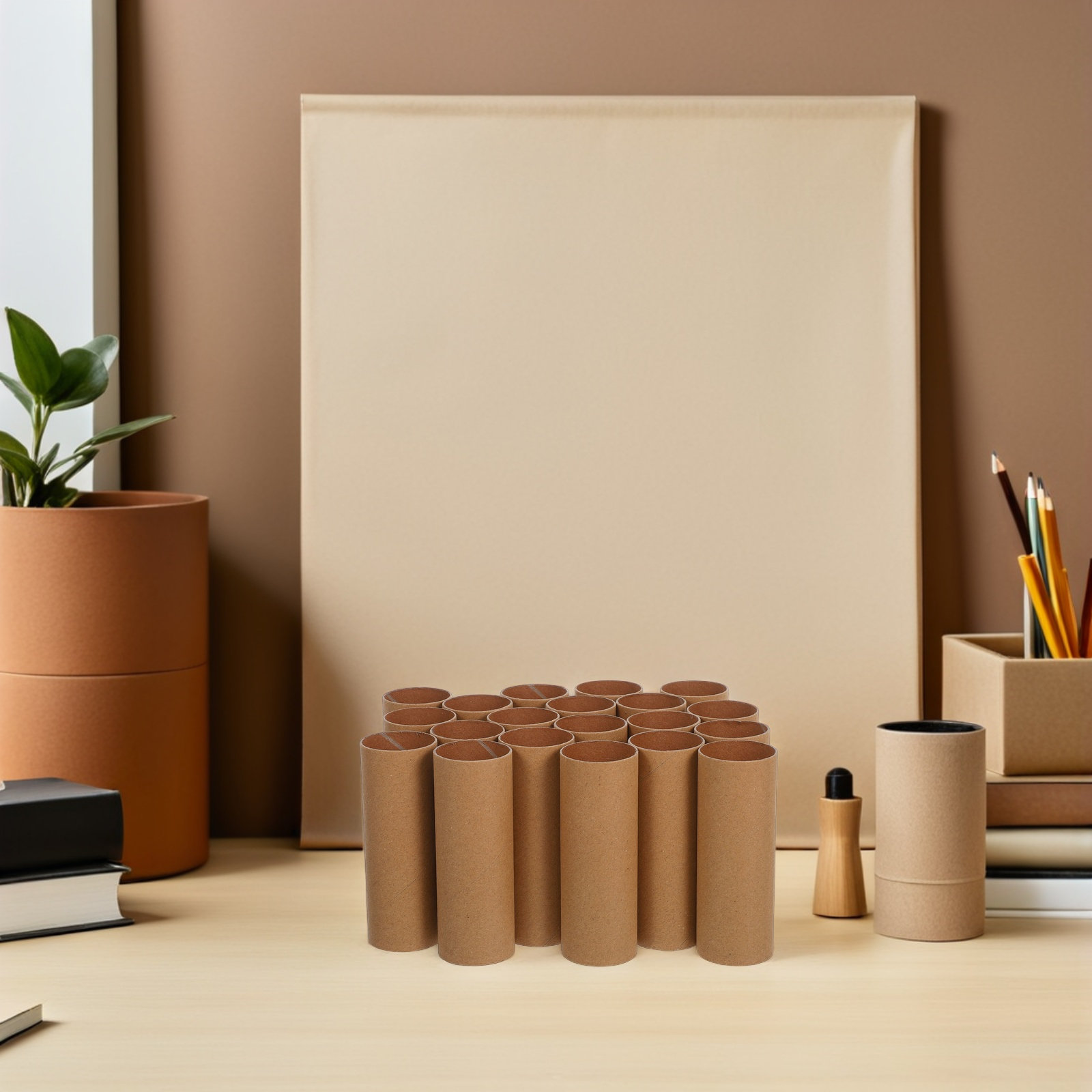 30Pcs Cardboard Tubes DIY Roun - огляд і ціна Art Craft Cardboard