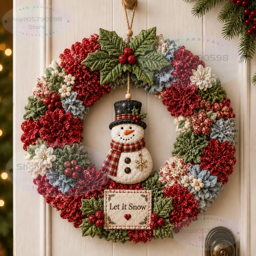 2026 3D Fabric Poke Wreath DIY - огляд і ціна Art Craft Kit