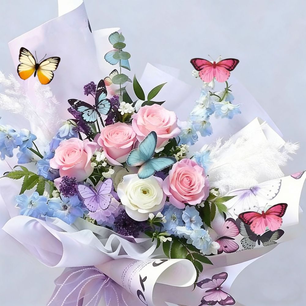 Artificial Butterfly PVC Wall  - огляд і ціна Art And Craft For Nursery