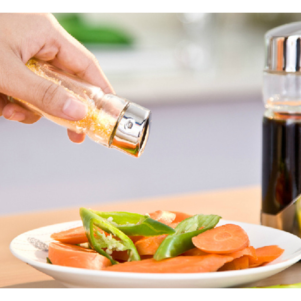 5Pcs Spice Storage Jars Clear  - огляд і ціна Art Craft With Paper