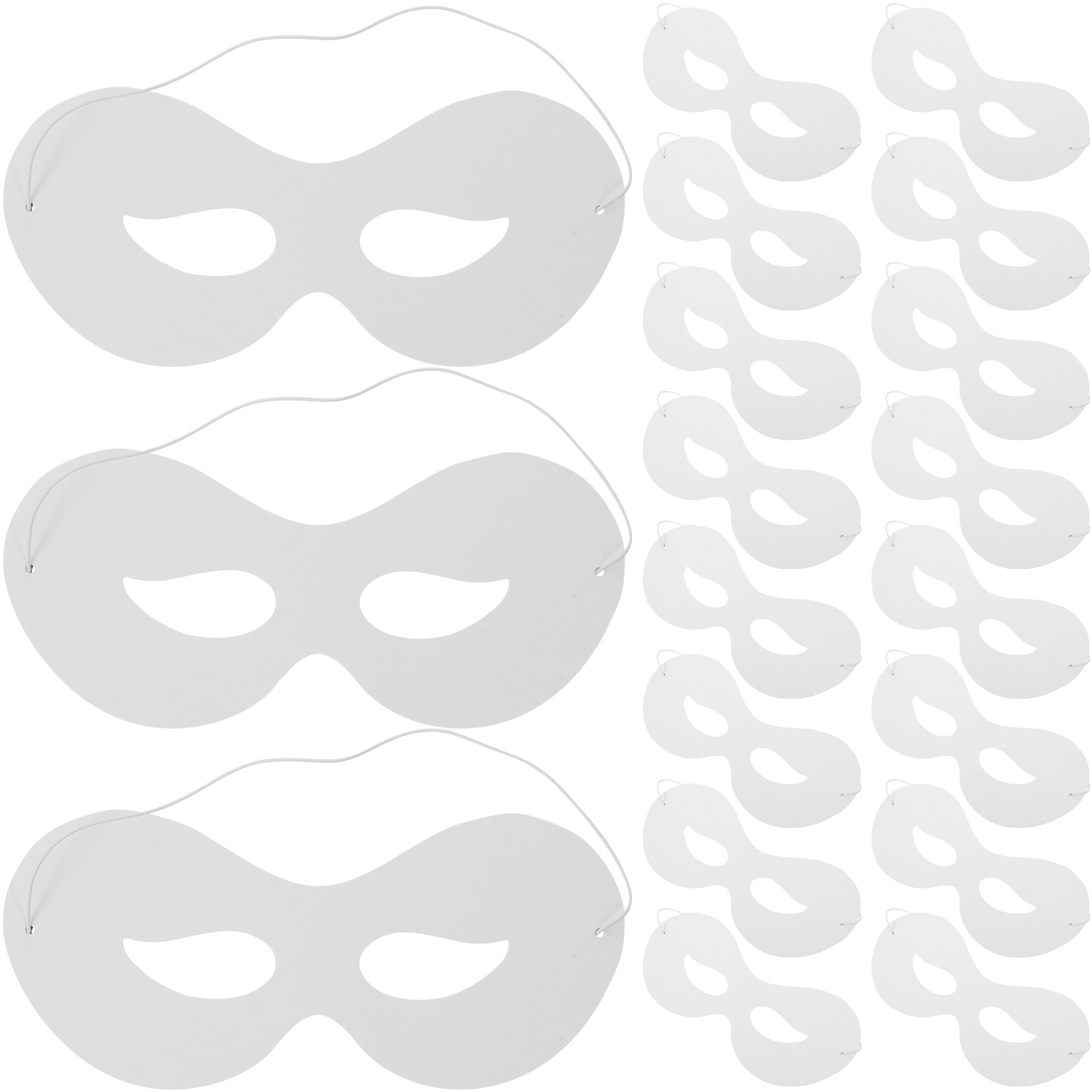 40Pcs Color Your Own Masks Bla - огляд і ціна Art Craft With Paper