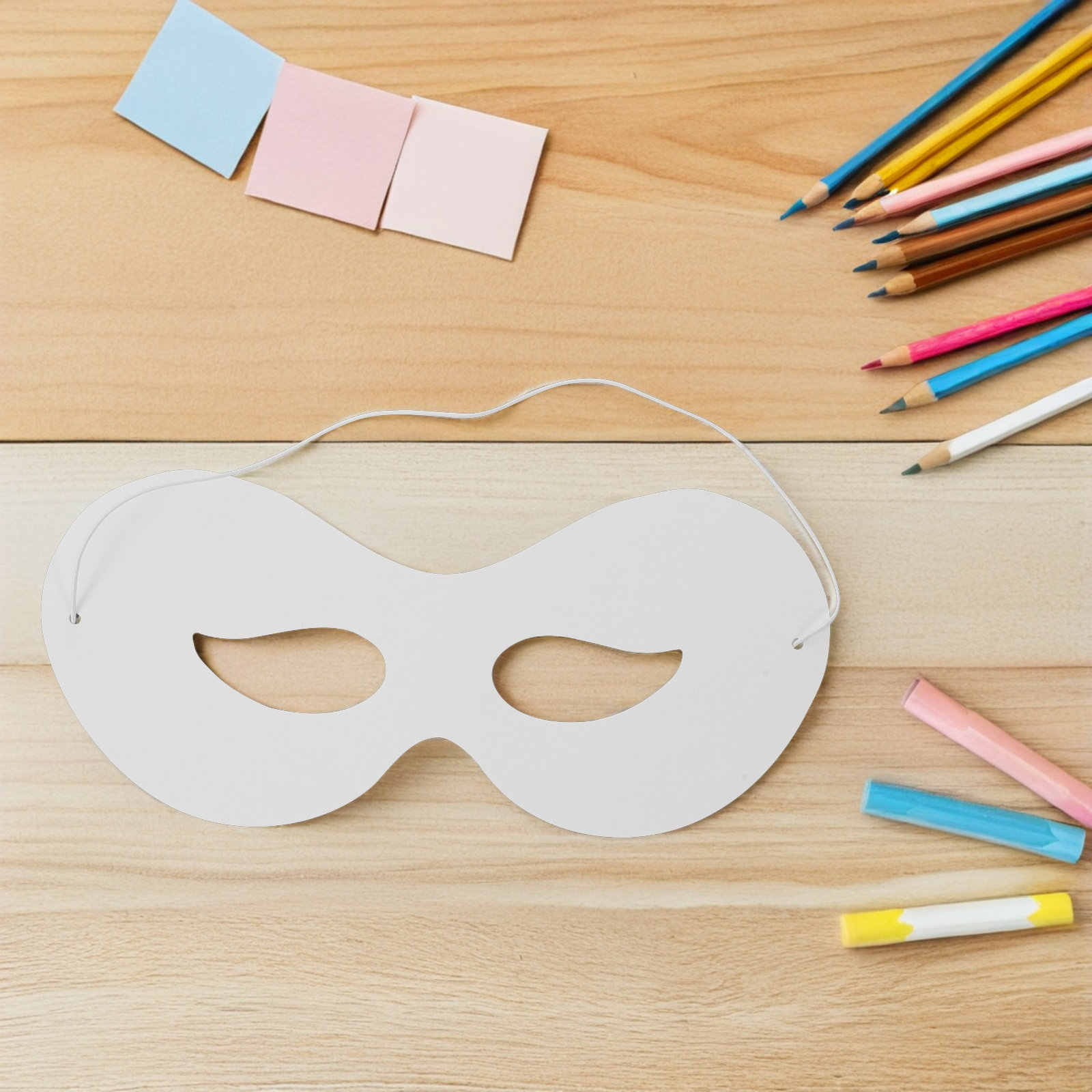 40Pcs Color Your Own Masks Bla - огляд і ціна Art Craft With Paper