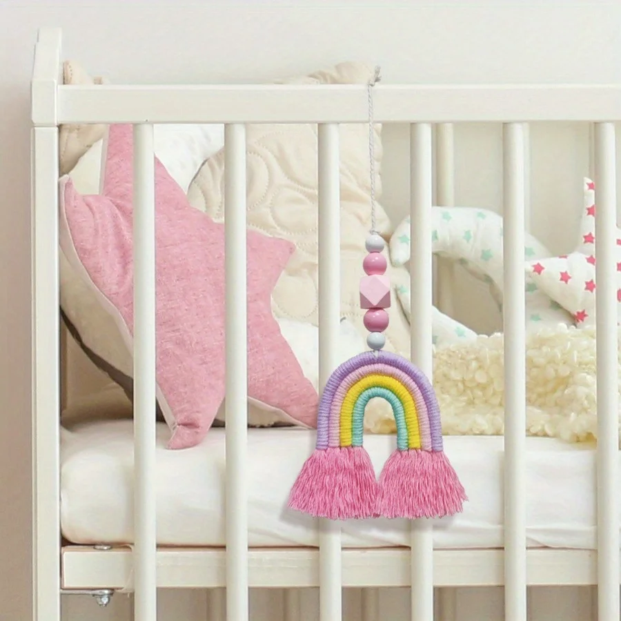 Pink Rainbow Wind Chimes Weavi - огляд і ціна Art And Craft For Nursery