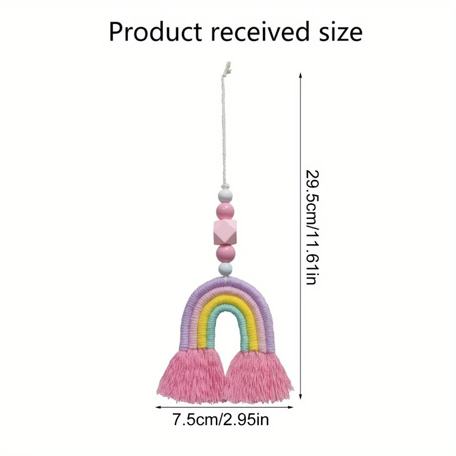 Pink Rainbow Wind Chimes Weavi - огляд і ціна Art And Craft For Nursery