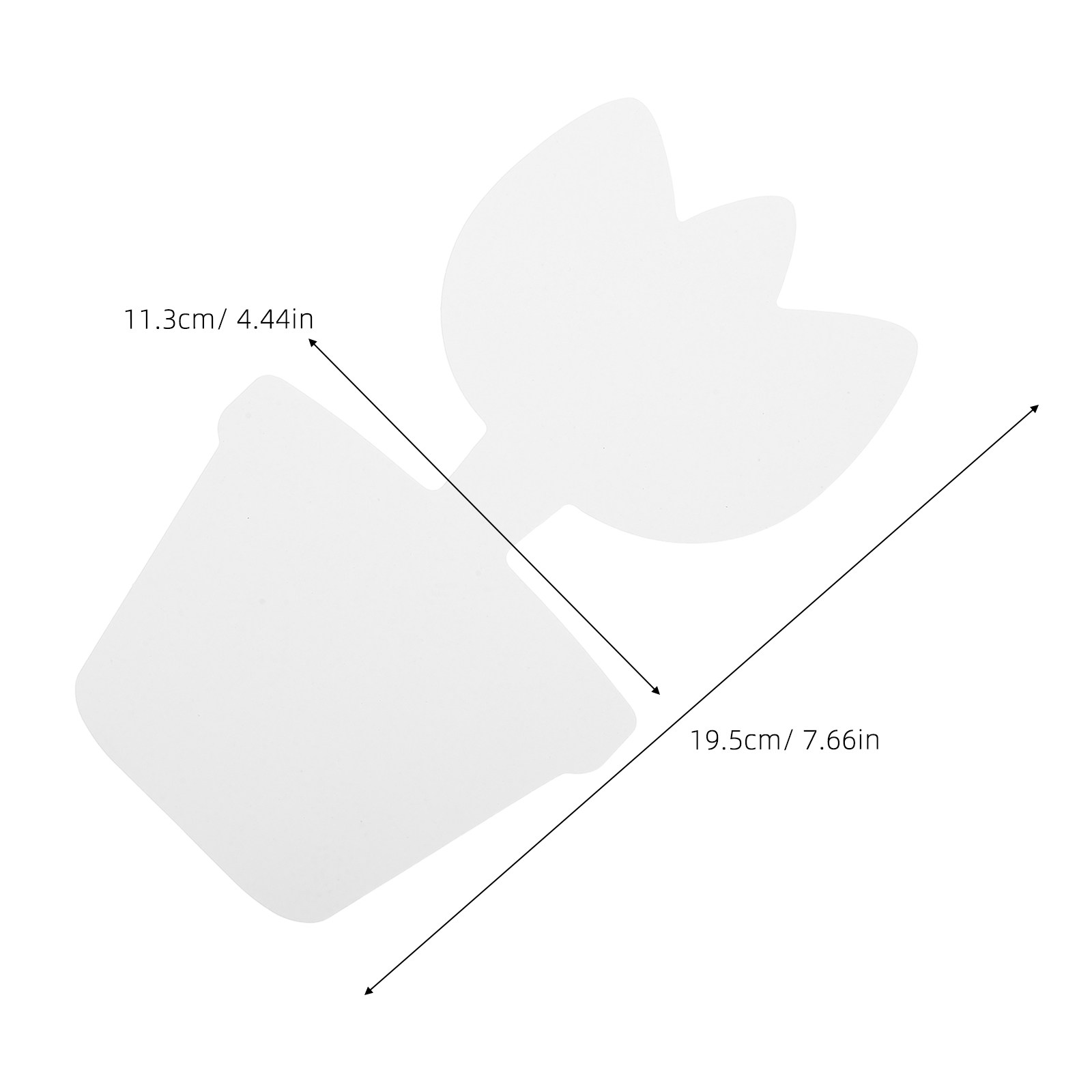 20Pcs Blank Cardboard Flower P - огляд і ціна Art Craft Cardboard