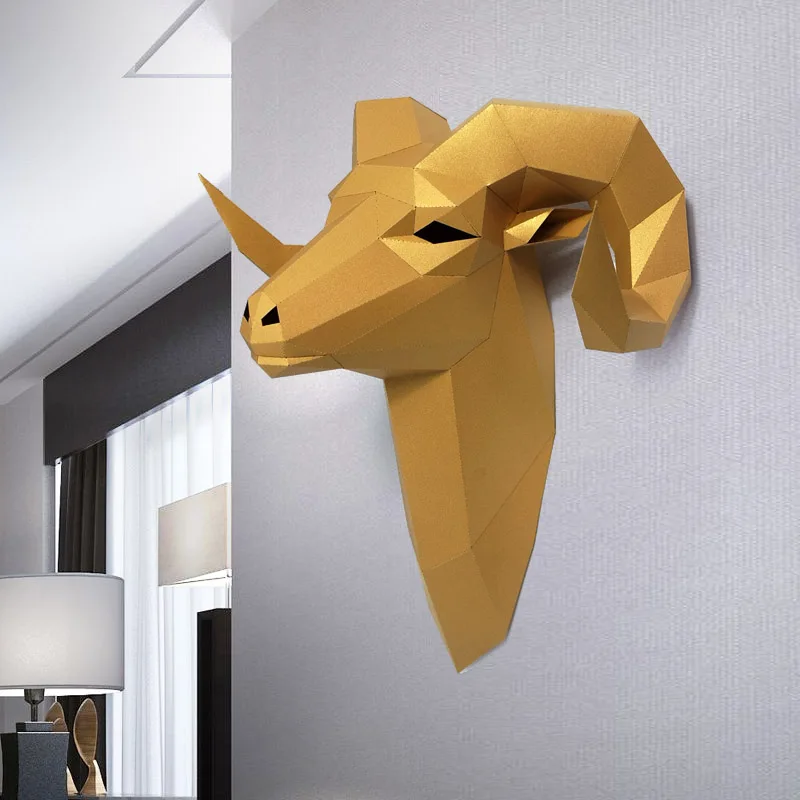 Pre-cut Bighorn Wild Sheep Ani - огляд і ціна Art Craft Cardboard