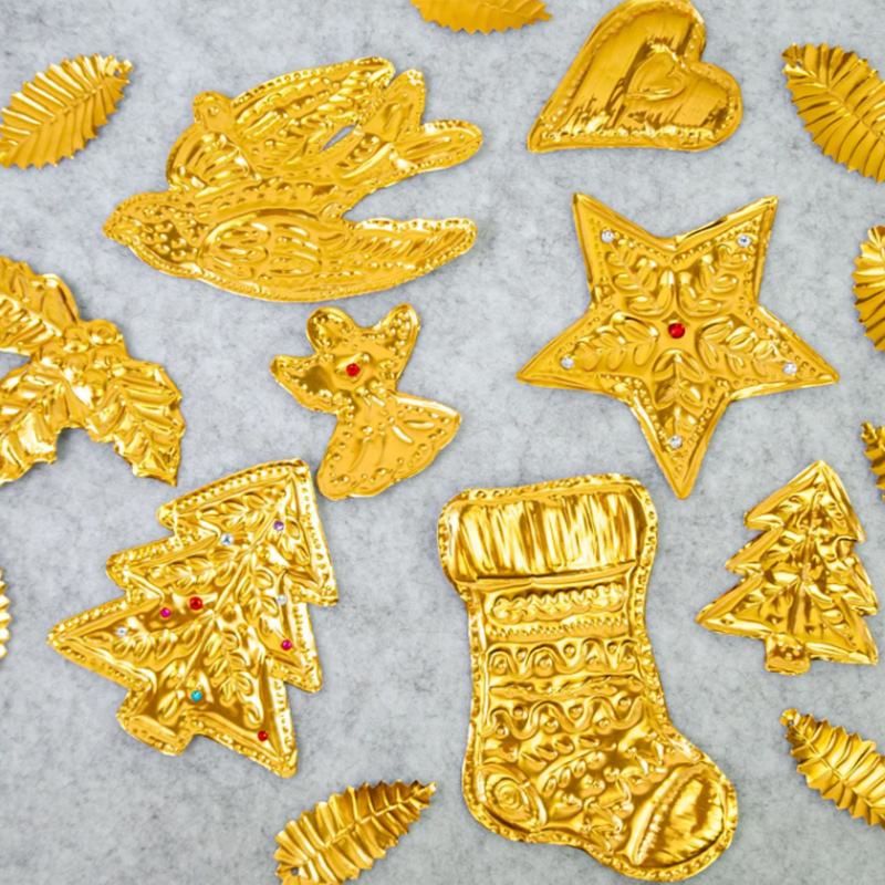 DIY Gold Foil Art Relief Chris - огляд і ціна Art Craft With Paper
