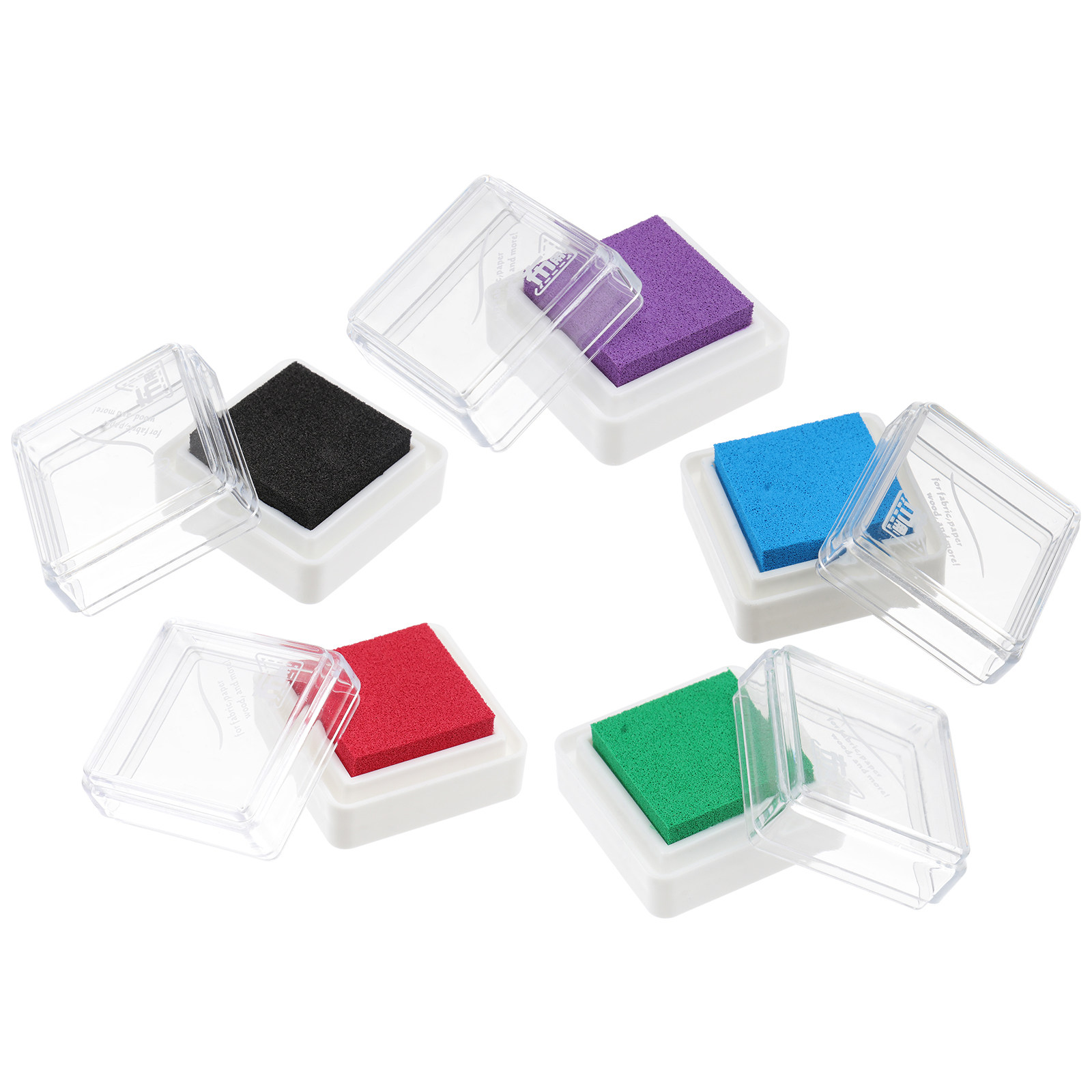 5Pcs Quick-Dry Ink Stamp Pads  - огляд і ціна Art And Craft For Nursery