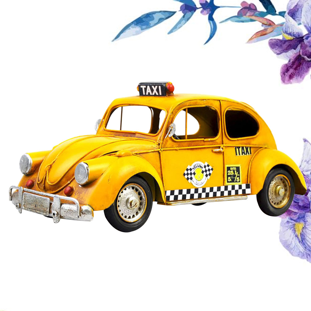 Metal Taxi Car Model Vintage T - огляд і ціна Art Craft Bar