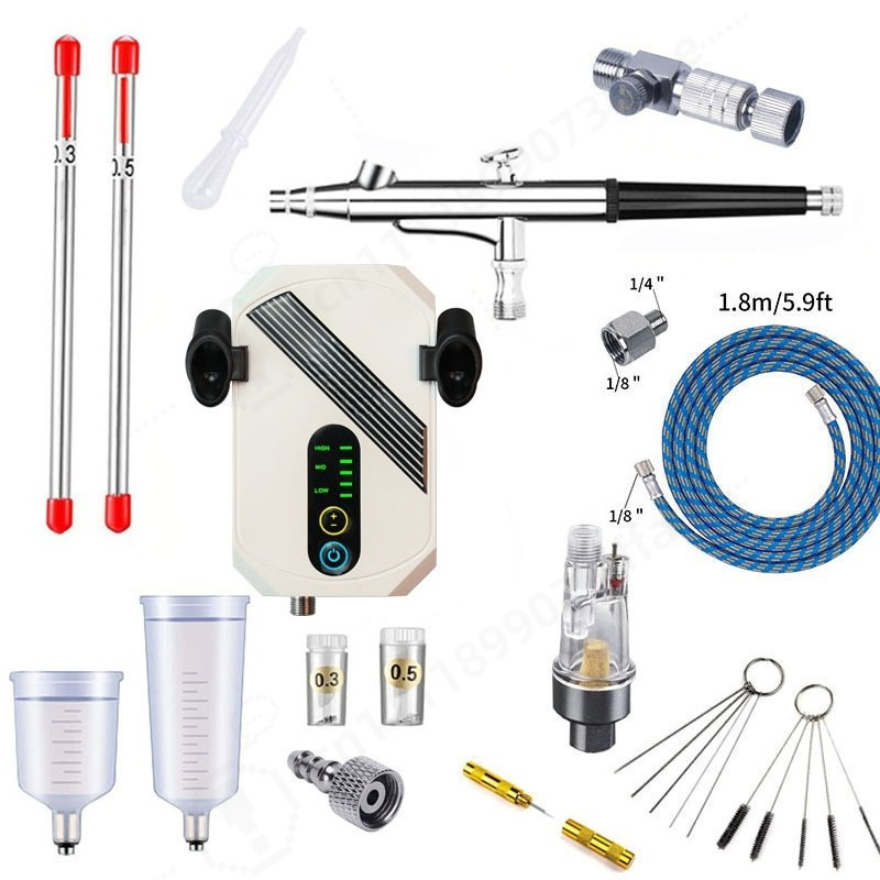 Mini Airbrush Compressor Kit,  - огляд і ціна Art Craft Kit