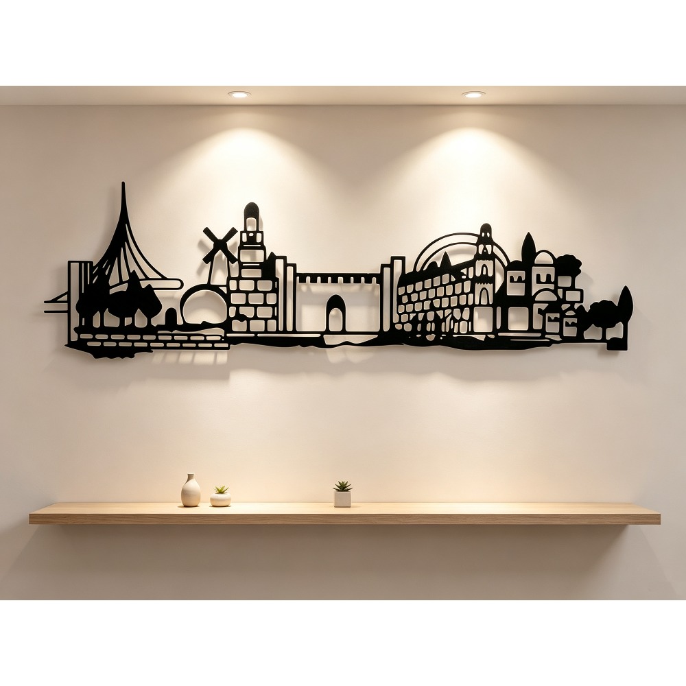 CIFBUY Metal Wall Art Jerusale - огляд і ціна Art & Craft Paper For Kids