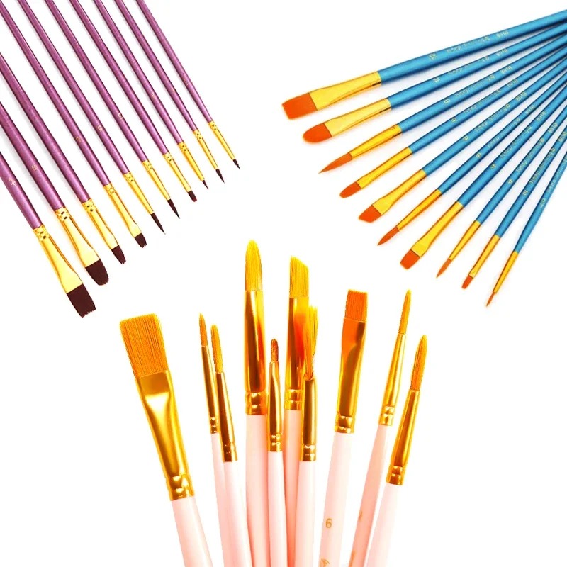 Ginflash 6/10pcs set Watercolo - огляд і ціна Gouache Paint Set