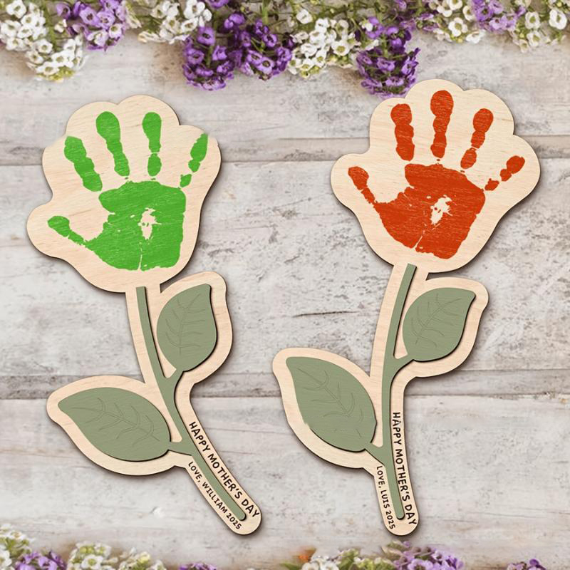 Blank Handprint Wood Flower Pl - огляд і ціна Art And Craft For Nursery