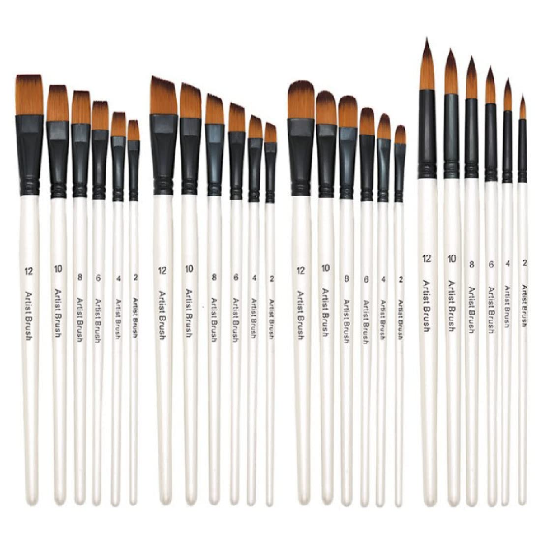BOMEIJIA Paint Brushes Set Rou - огляд і ціна Gouache Paint Set