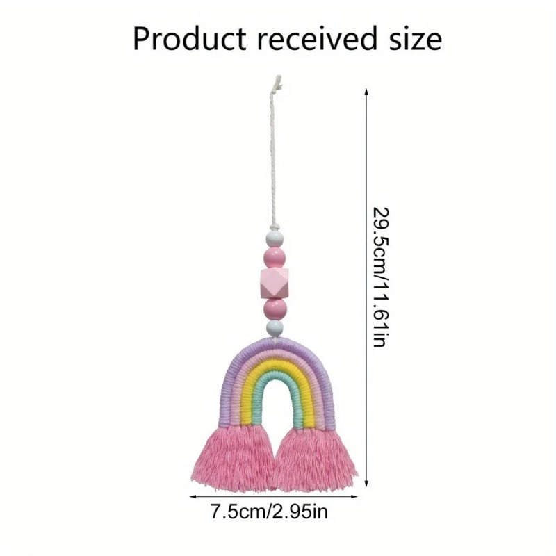 Rainbow Wind Chimes Weaving Mi - огляд і ціна Art And Craft For Nursery