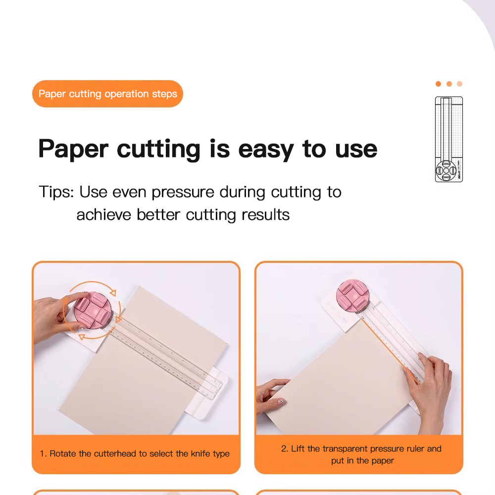 1pcs Mini Paper Trimmer Paper  - огляд і ціна Art Craft With Paper