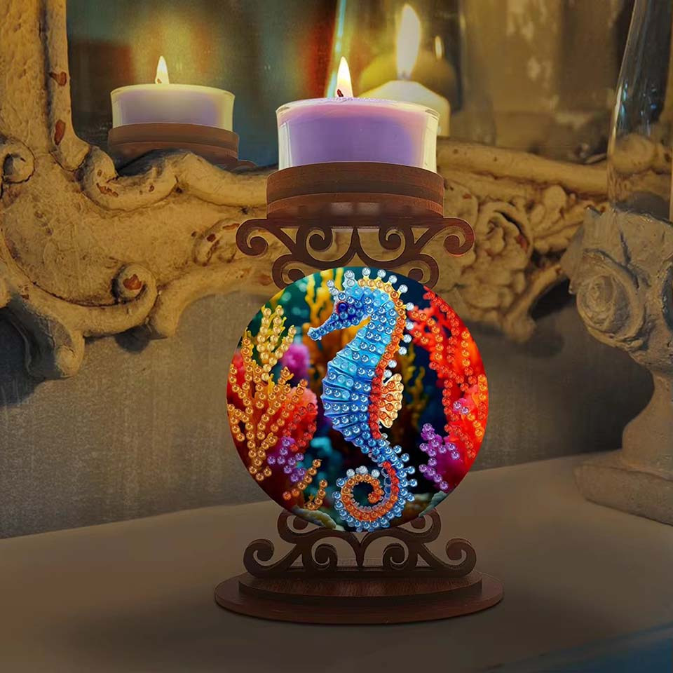 Seahorse candle holder Hallowe - огляд і ціна Art Craft Kit