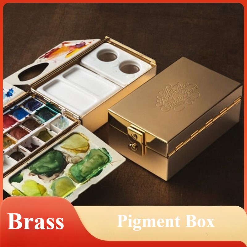Multi-functional Travel Brass  - огляд і ціна Gouache Paint Set