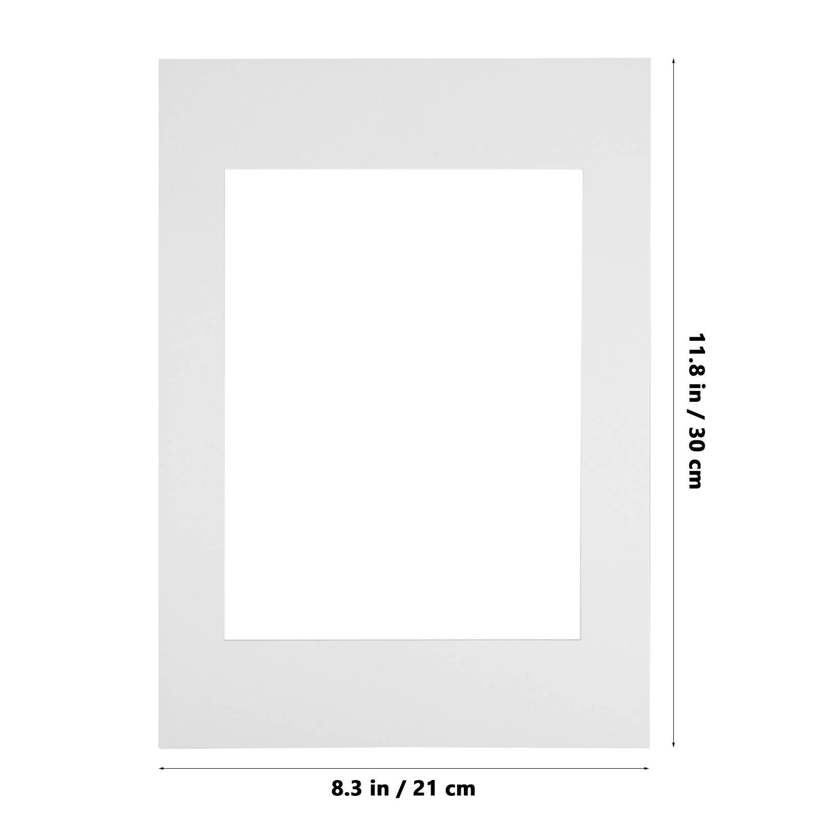 10Pcs White Cardboard Picture  - огляд і ціна Art Craft Cardboard