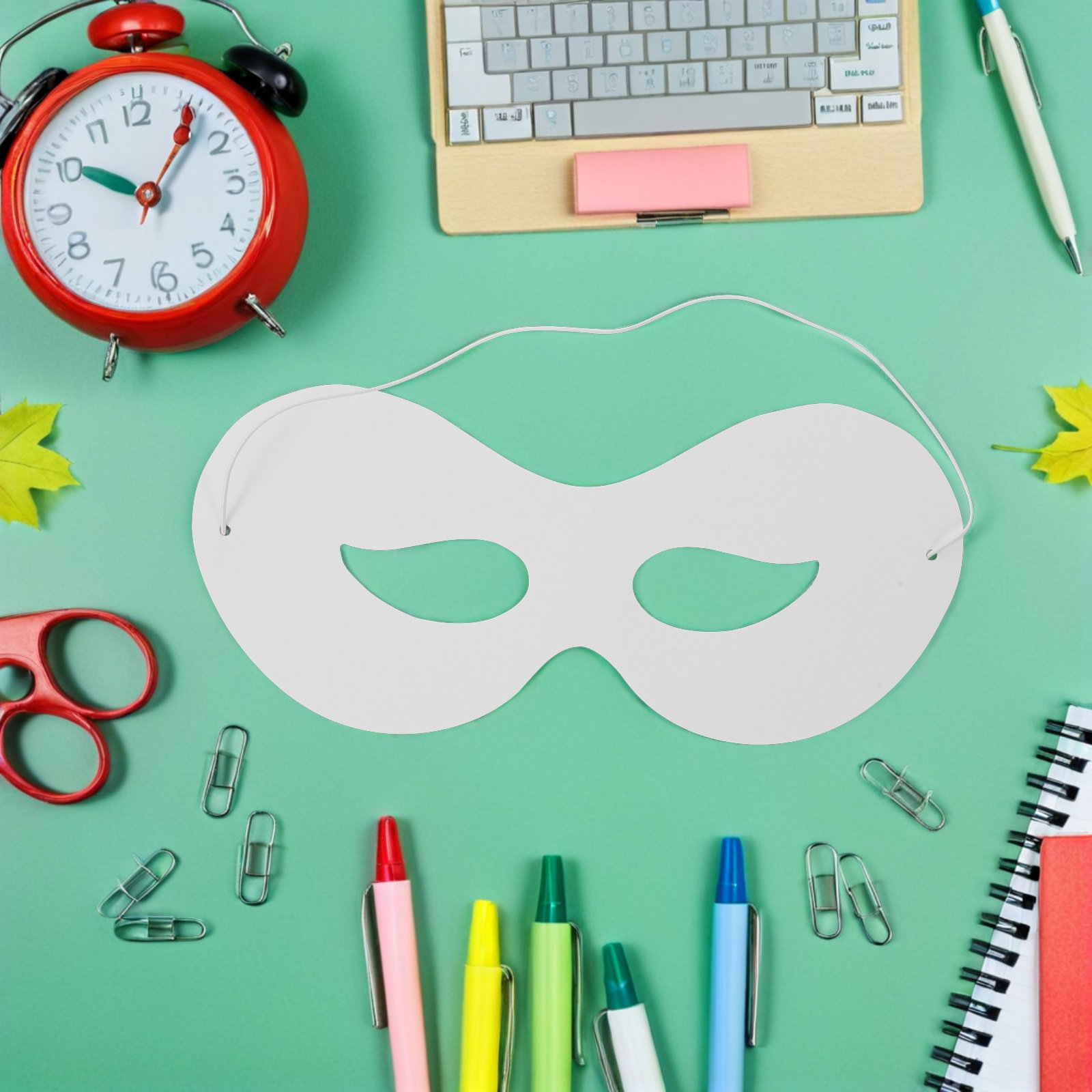 40Pcs Childrens Graffiti Masks - огляд і ціна Art Craft With Paper