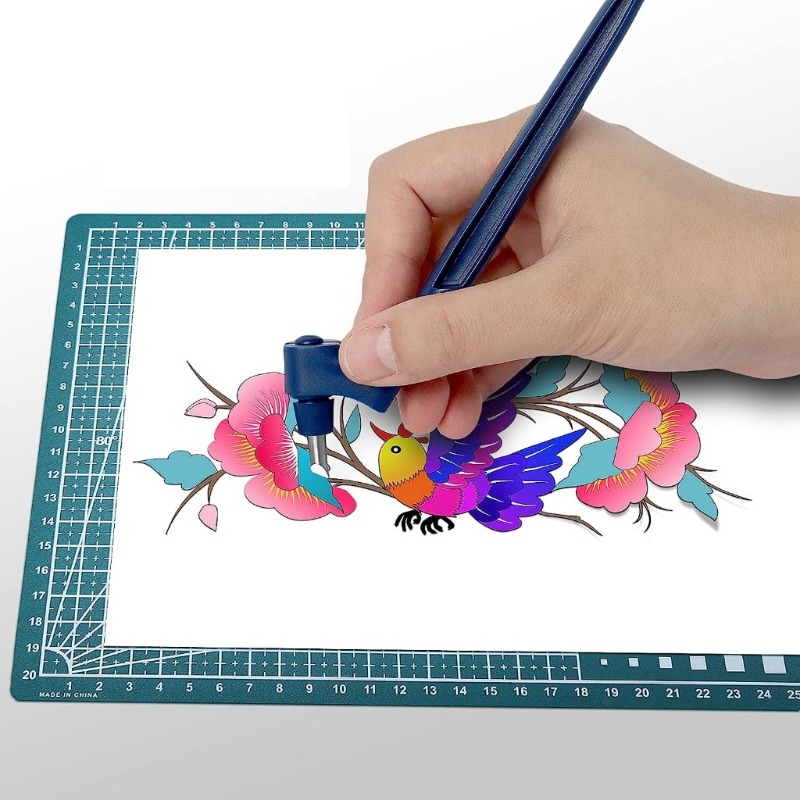 Gyro cutting tool - 360 ° rota - огляд і ціна Art Craft With Paper