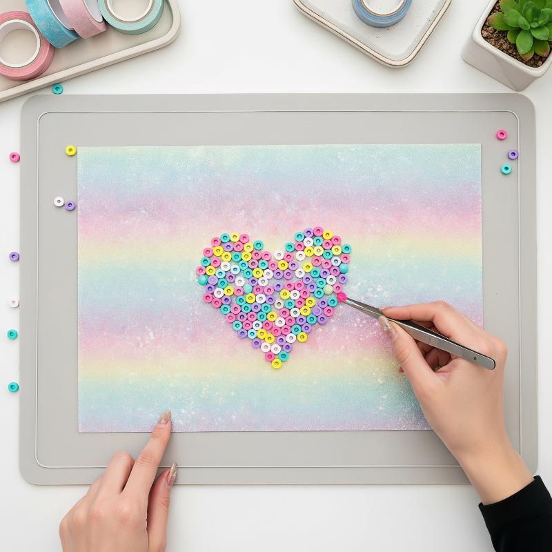 Gradient Glitter Fuse Bead Iro - огляд і ціна Art Craft With Paper