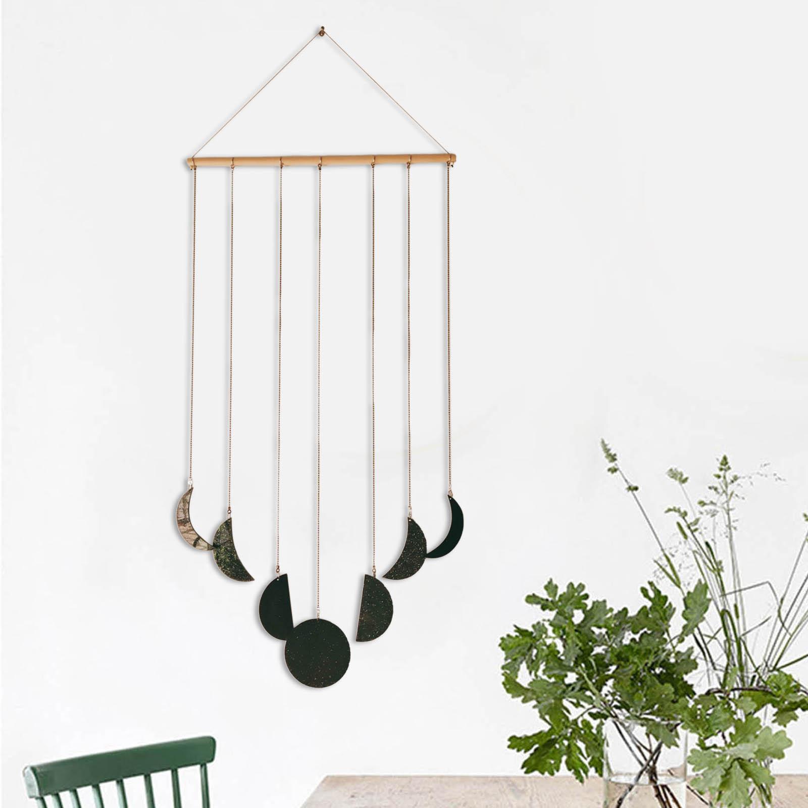 Moon Phase Wall Hanging Decor  - огляд і ціна Art And Craft For Nursery