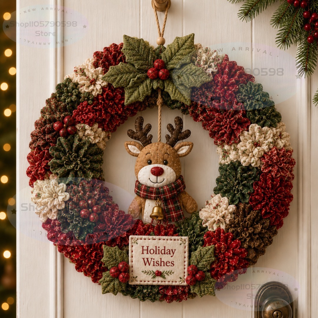 3D Fabric Poke Wreath DIY Kit, - огляд і ціна Art Craft Kit
