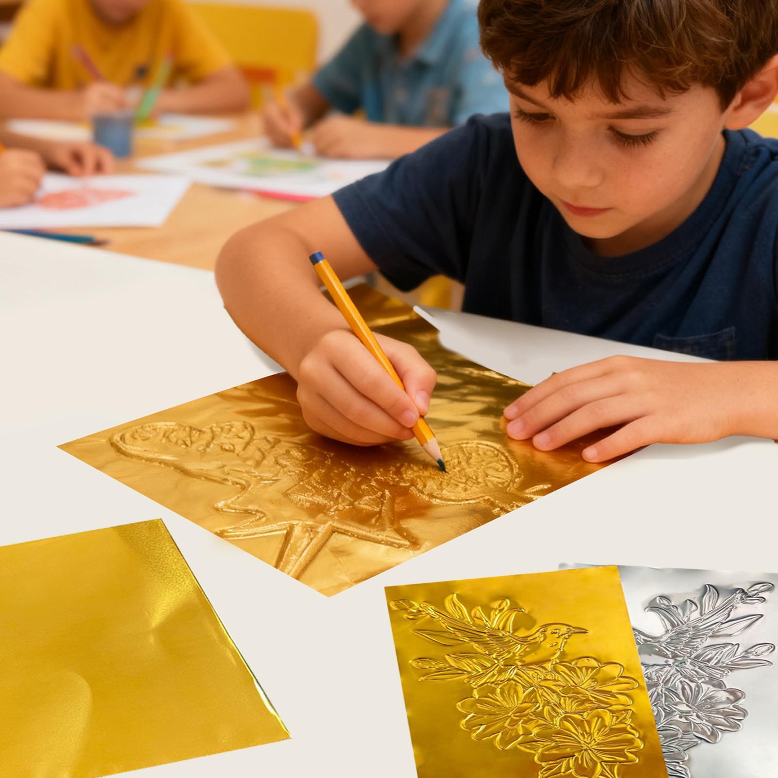 Foil Paper For Crafts 100 Piec - огляд і ціна Art Craft With Paper
