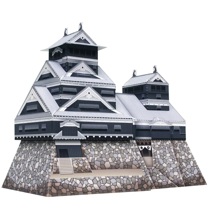 Japan Kumamoto Castle Folding  - огляд і ціна Art Craft Cardboard