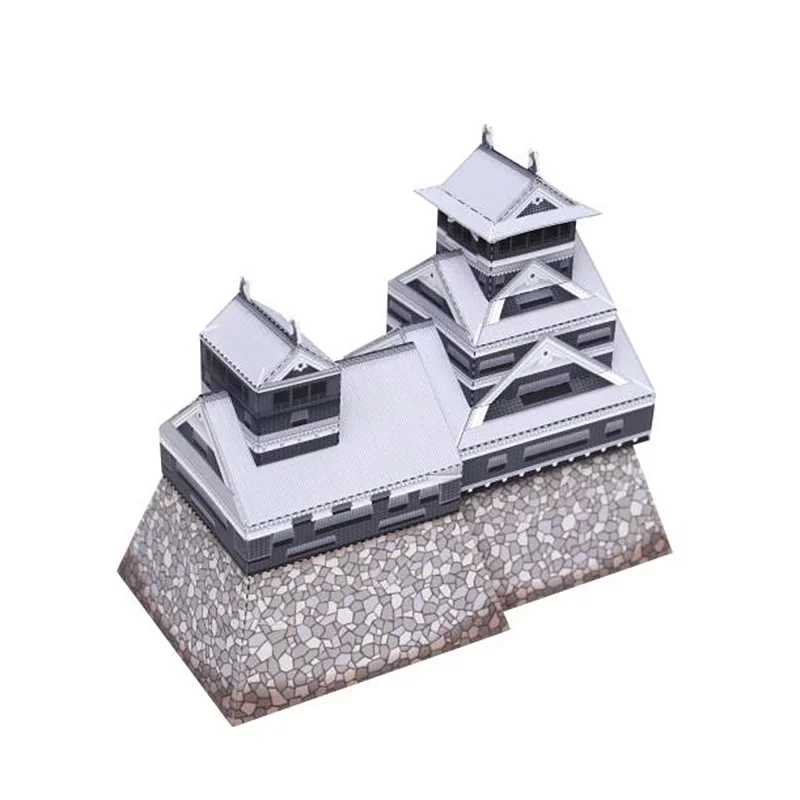 Japan Kumamoto Castle Folding  - огляд і ціна Art Craft Cardboard
