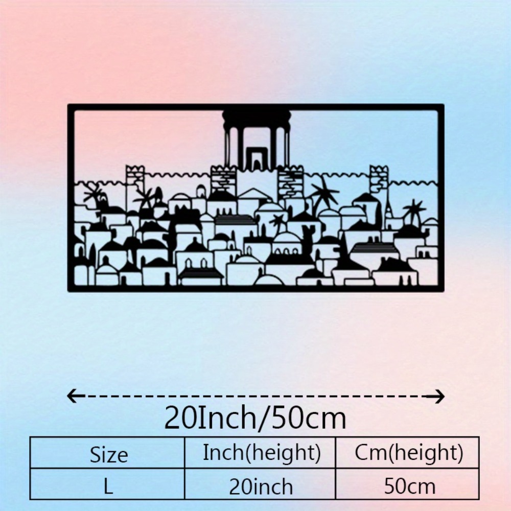 CIFBUY Metal Wall Art Jerusale - огляд і ціна Art & Craft Paper For Kids